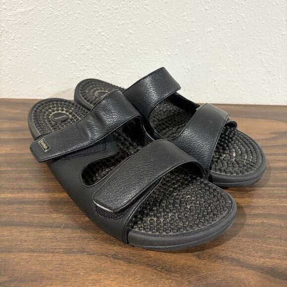 KENKOH Serenity V Massage Sandals Slides EU 43 Mens 10 Women 12 Black W Box 2319 main image 5